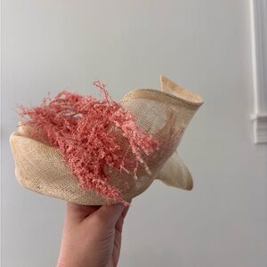 Derby Style Pink Fascinator Hat